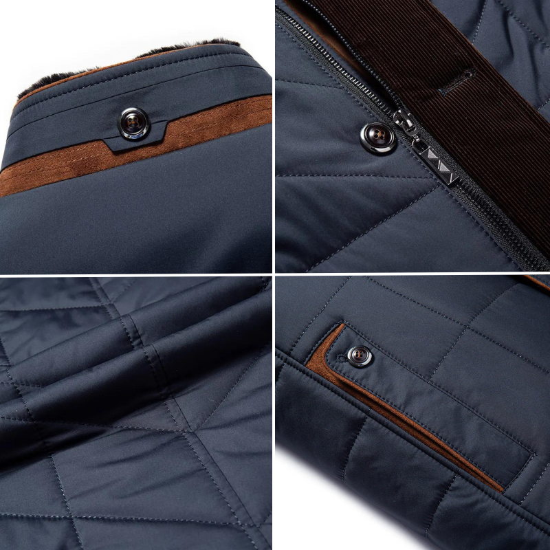 Quilted Winter Jacket for men, detail 4