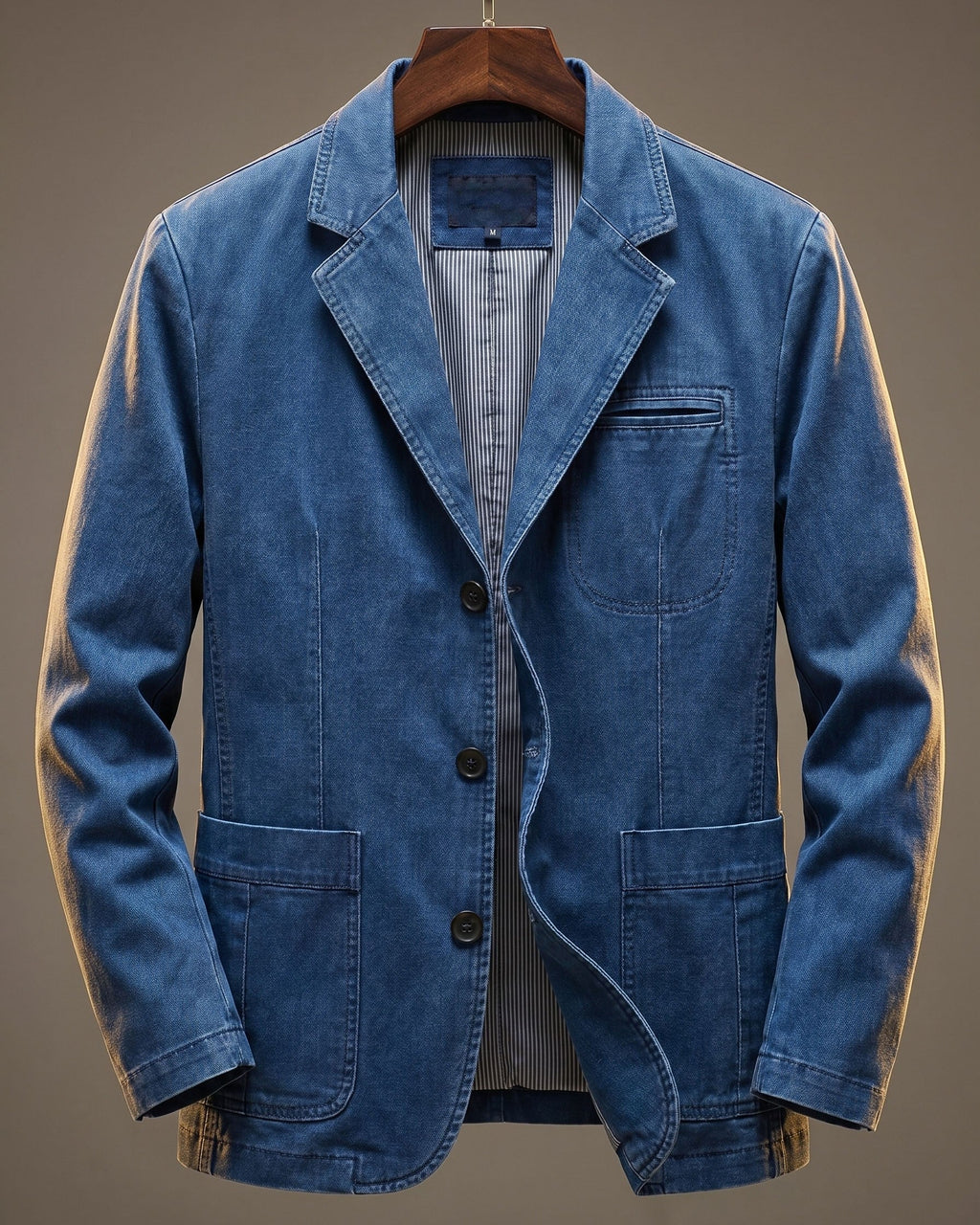 Blue Casual Blazer for men