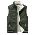 Olive Utility Vest for men