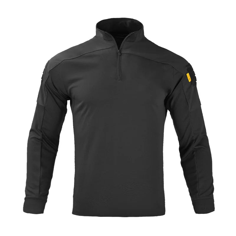 Black Tactical Shirt for men