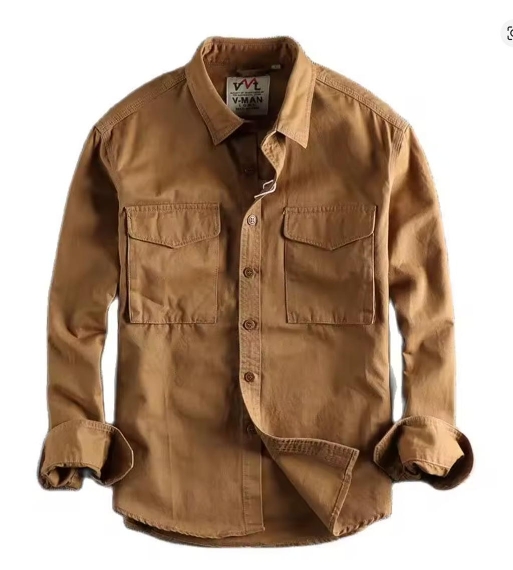 Khaki Work Shirt for men
