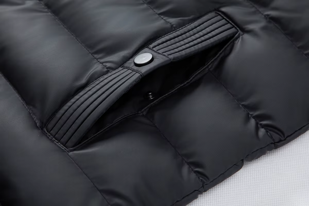 Contrast Sleeves Down Jacket