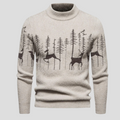 Beige Christmas Sweater for men