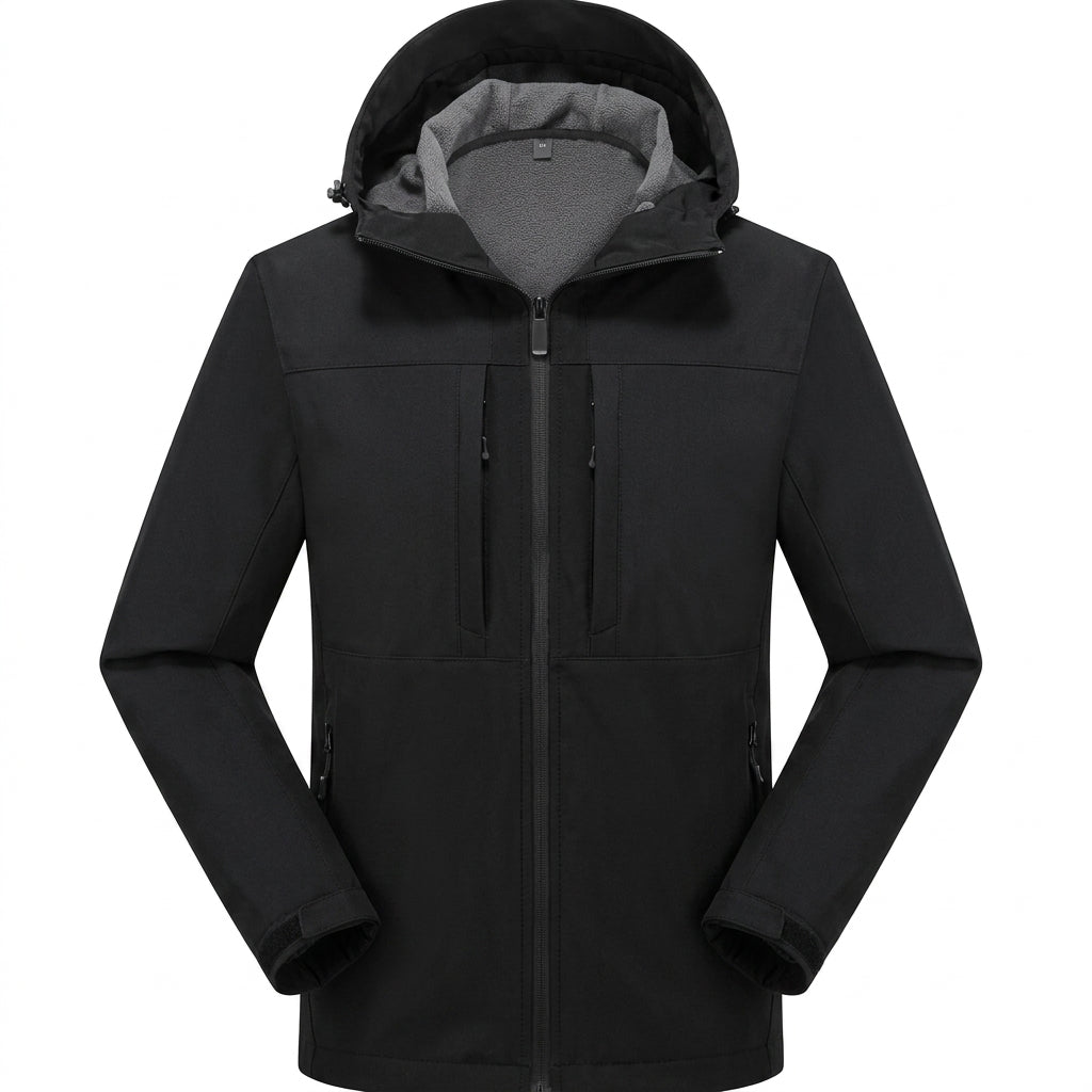 Charcoal Softshell Jacket for men