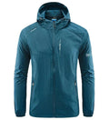 Blue Lightweight Windbreaker for men