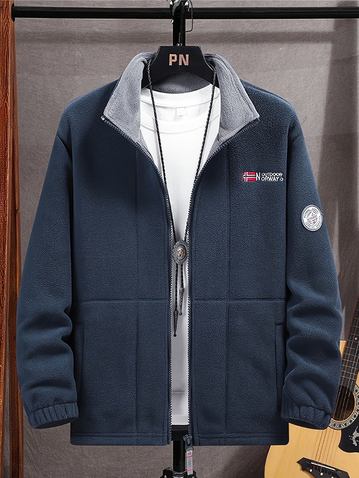Fleece Jacket for men, detail 2