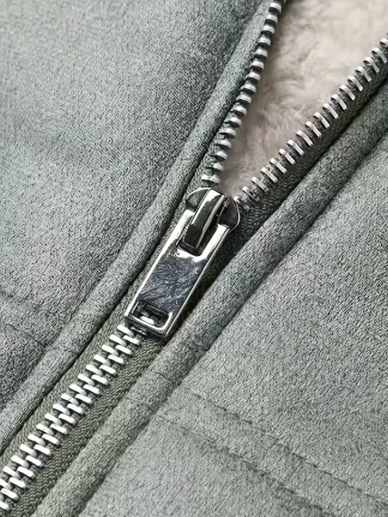 Shearling Hooded Vest for men, detail 12