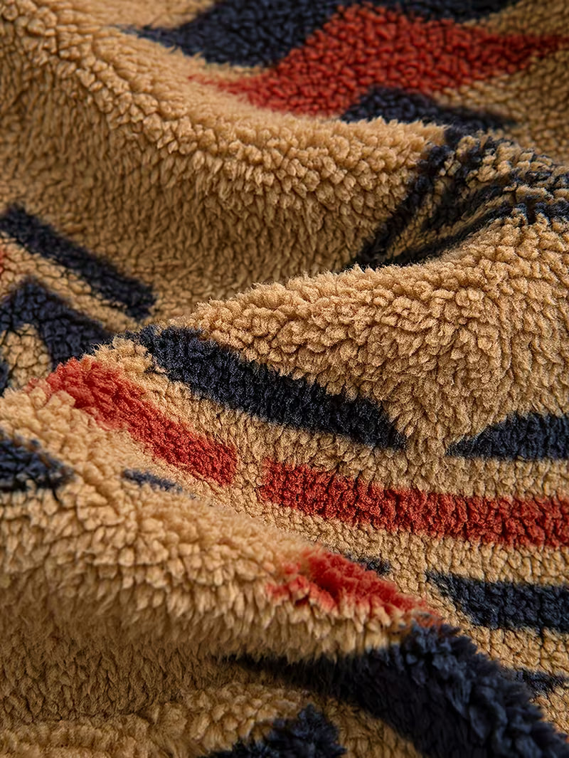Sherpa Half Zip Pullover for men, detail 6
