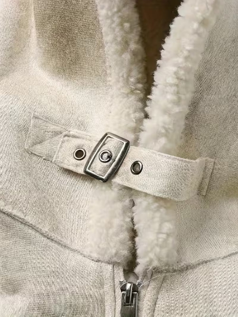 Shearling Hooded Vest for men, detail 20