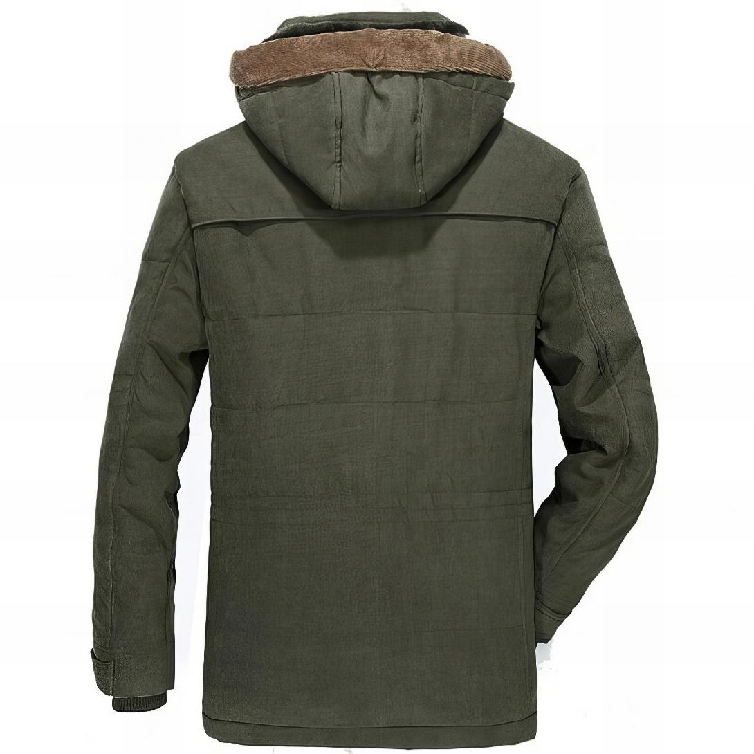 Fleece Lined Parka for men, detail 4