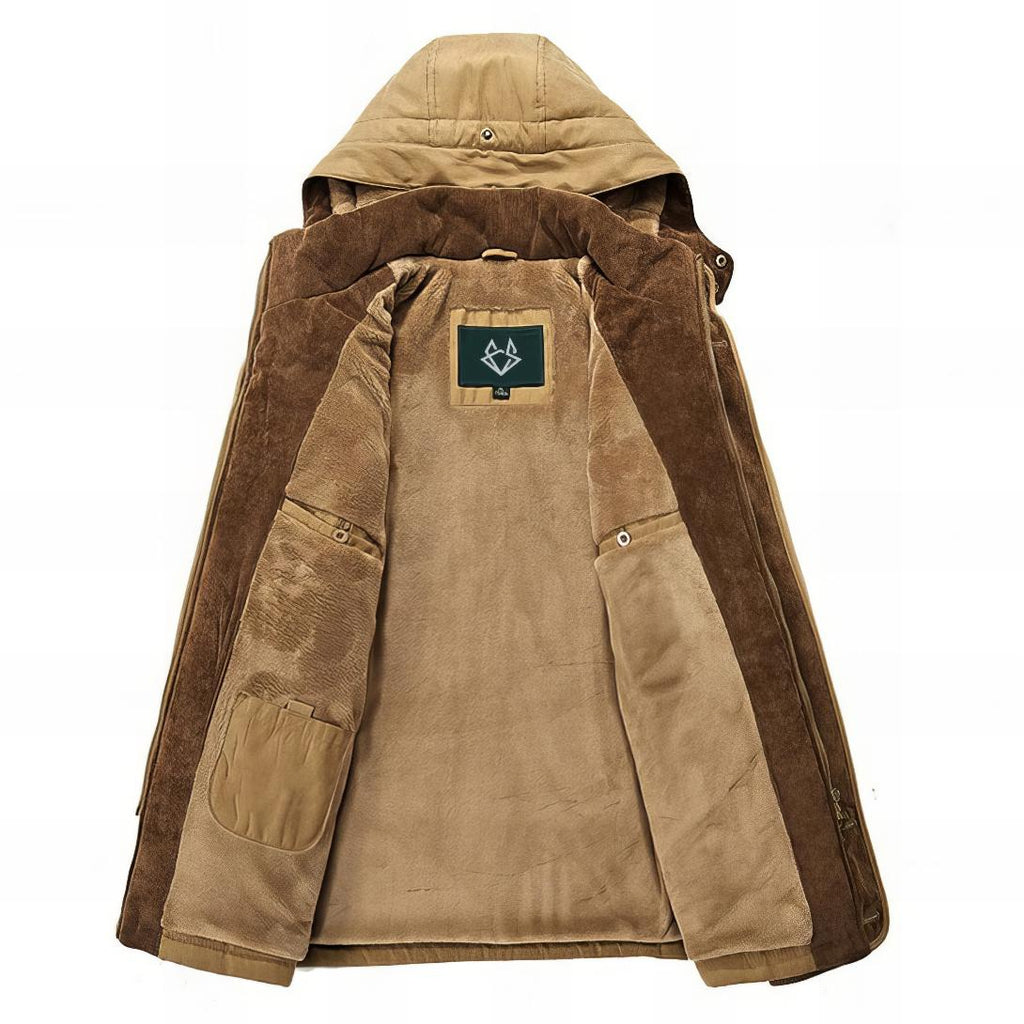Fleece Lined Parka for men, detail 7