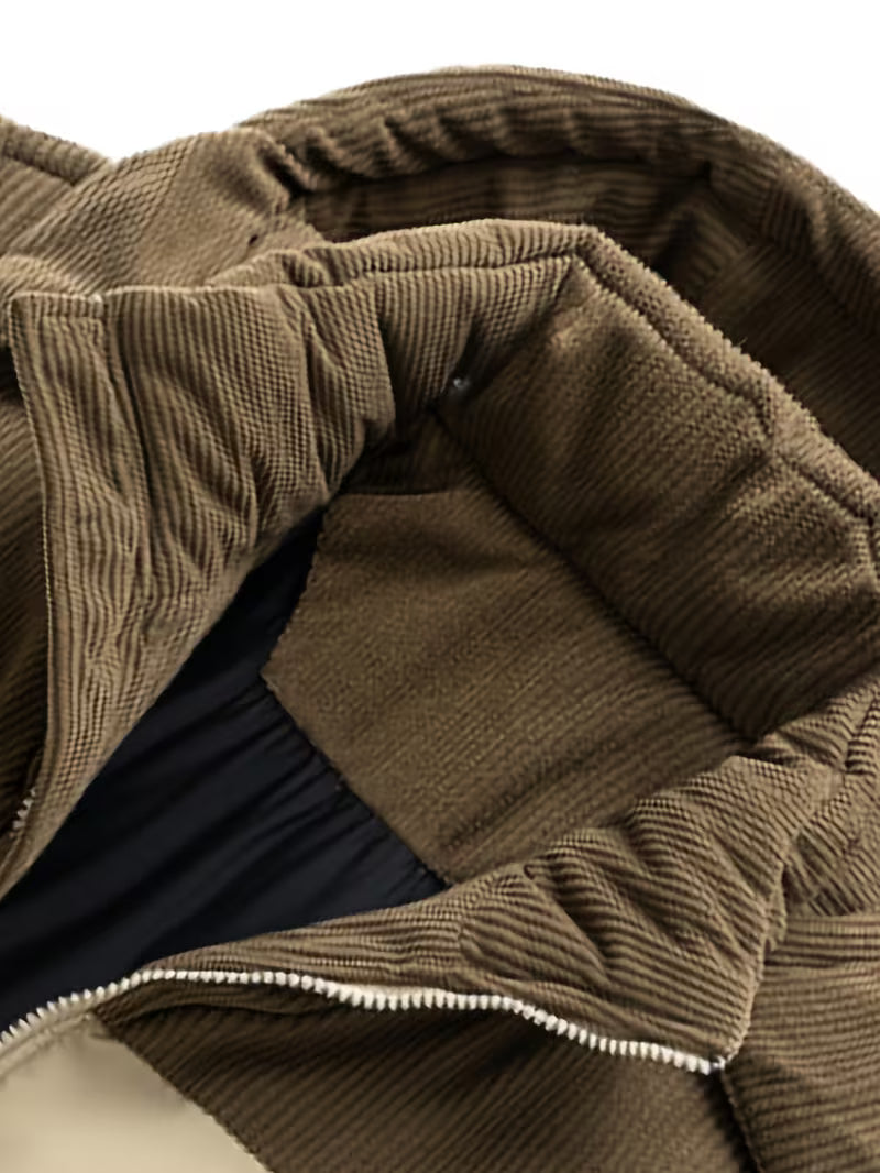 Khaki Puffer Jacket for men, view 20