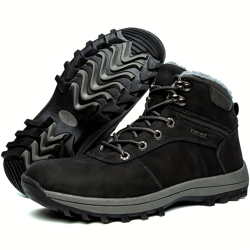 Black Hiking Boots for men