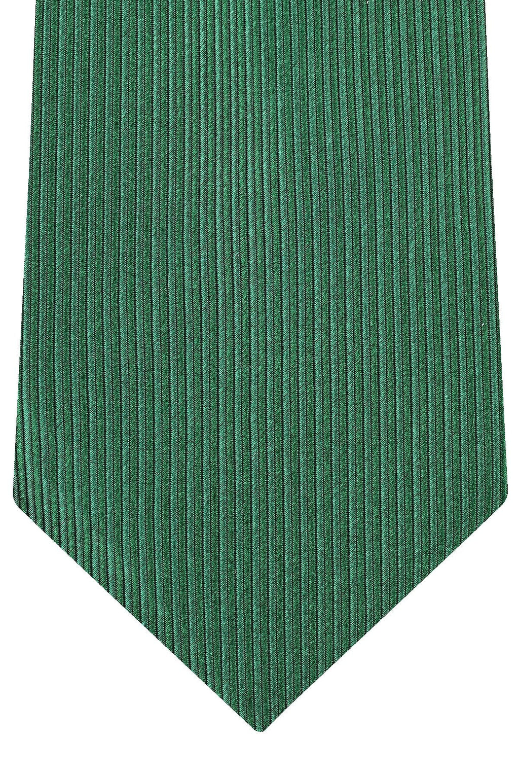 Men's Classic Green Silk Tie