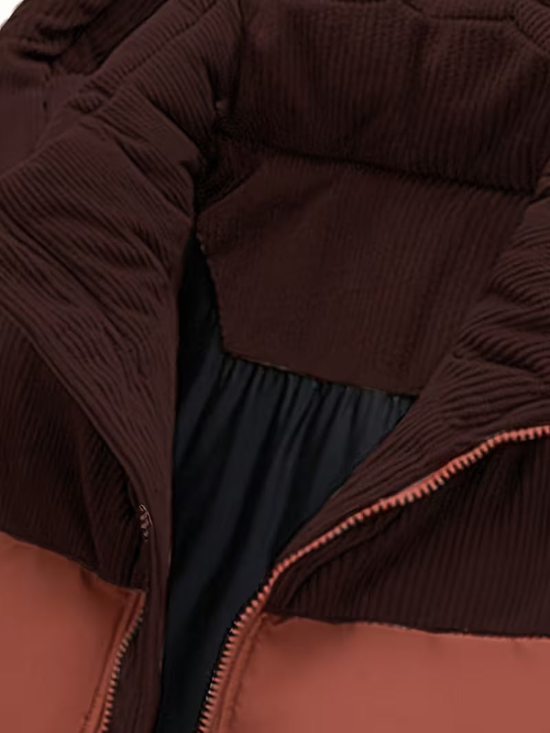 Rust Puffer Jacket for men, view 5