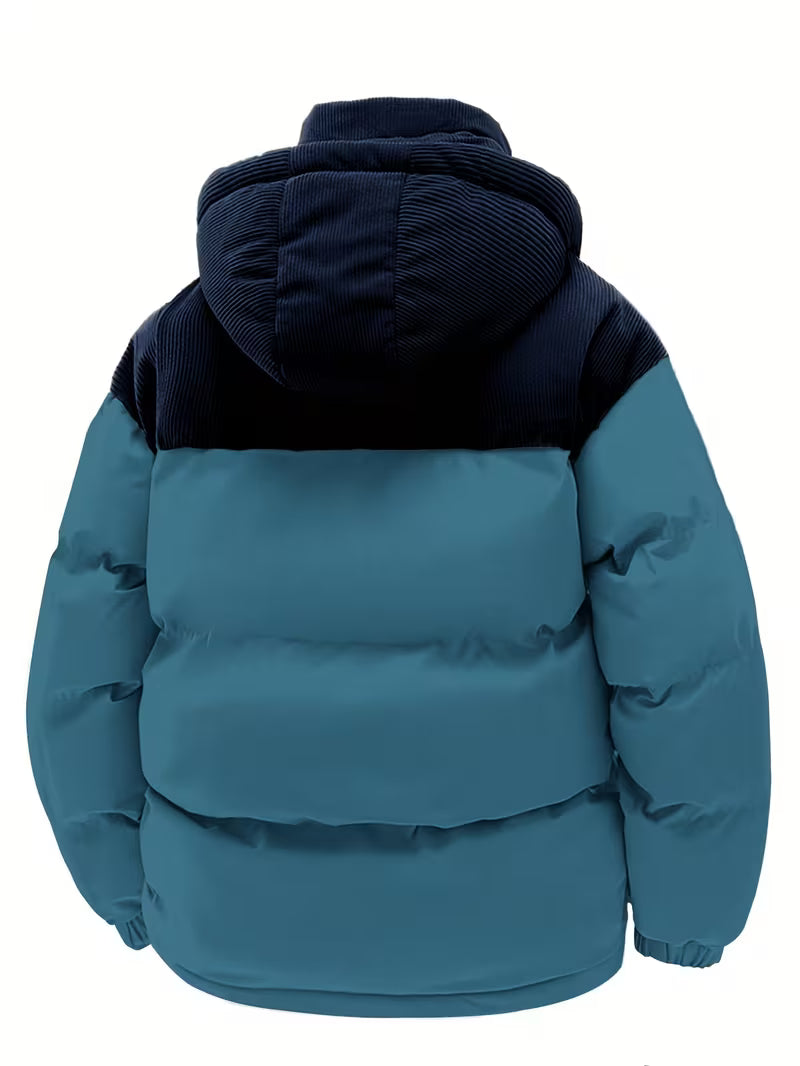 Navy Puffer Jacket for men, view 12