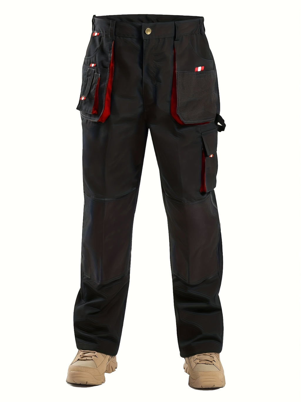 Dark Gray Work Pants for men, view 8