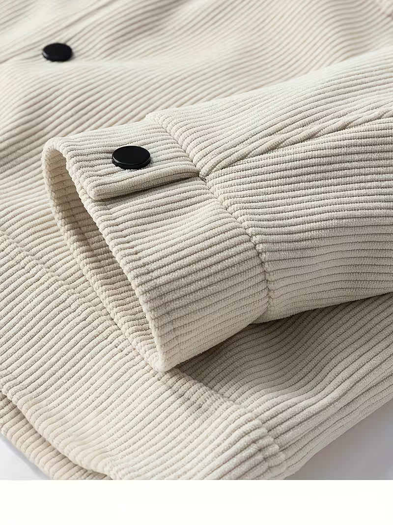 Corduroy Cargo Jacket for men, detail 4