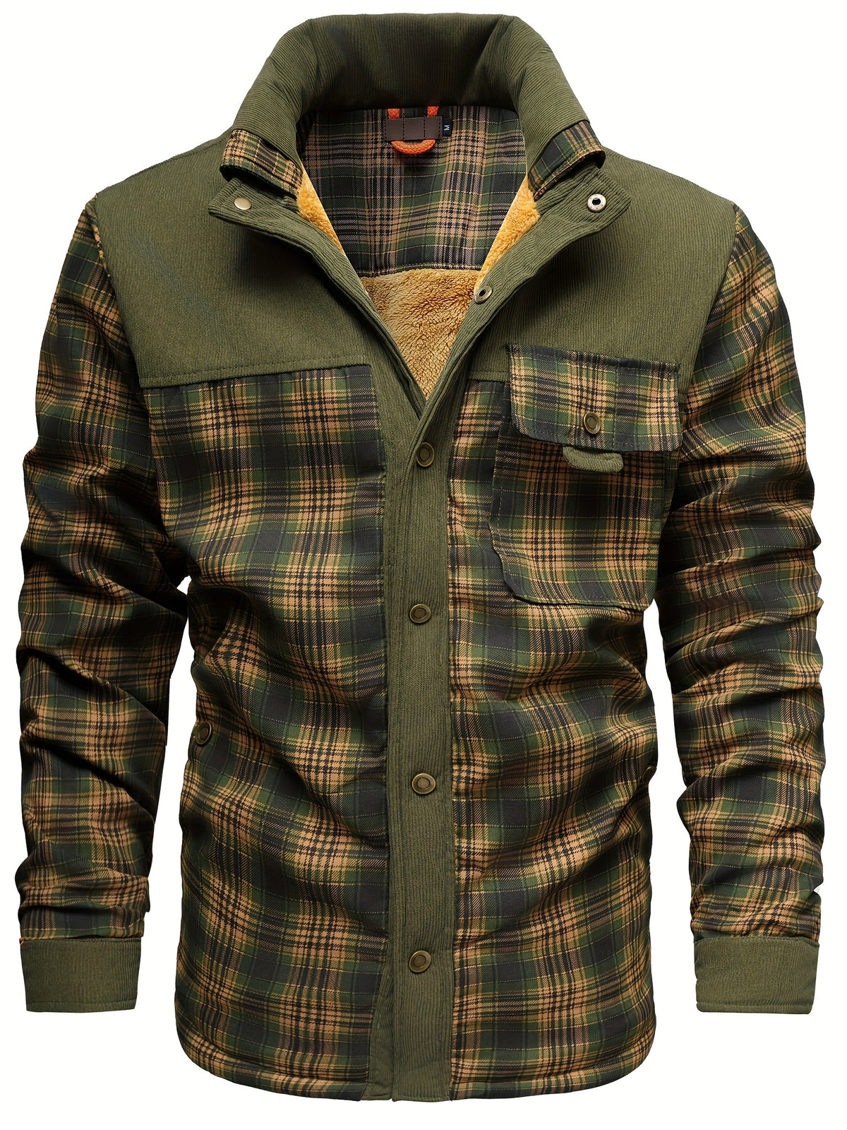Flannel Shirt Jacket for men, detail 2