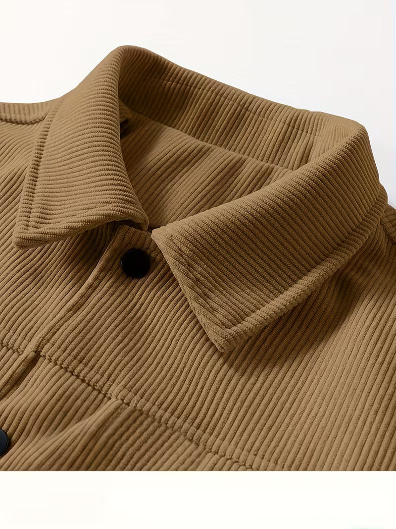 Corduroy Cargo Jacket for men, detail 13