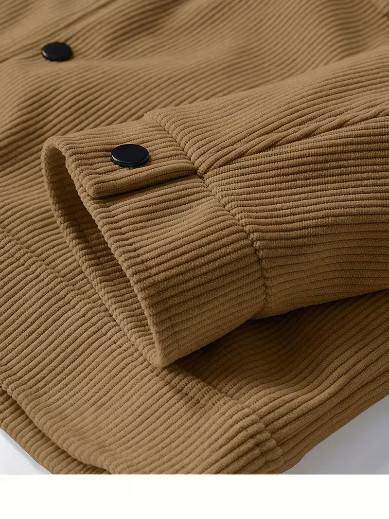 Corduroy Cargo Jacket for men, detail 15