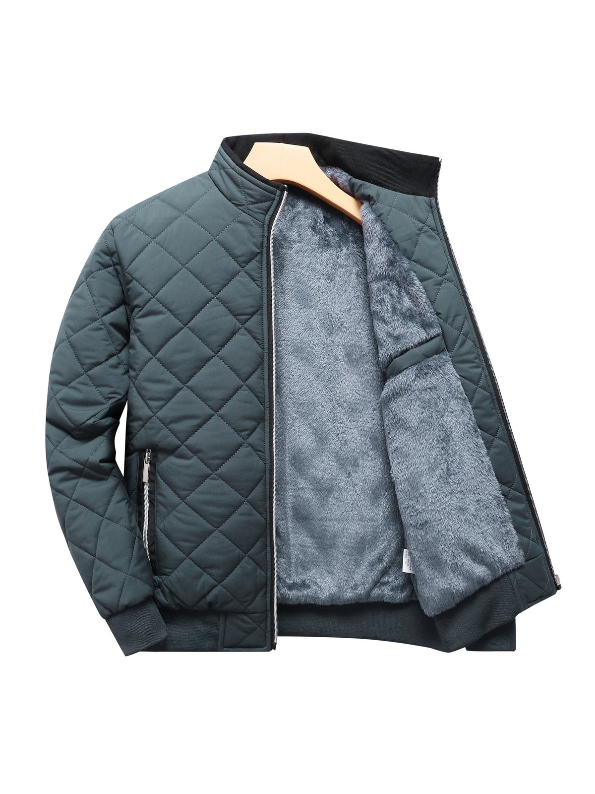 Quilted Body Work Jacket with Fleece Lining