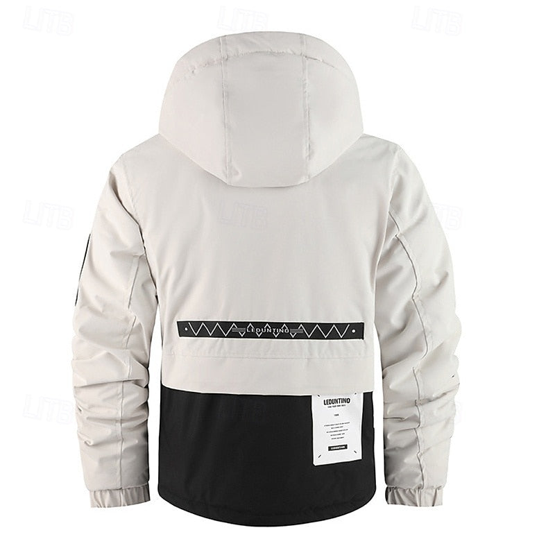 All-Weather Hooded Utility Jacket