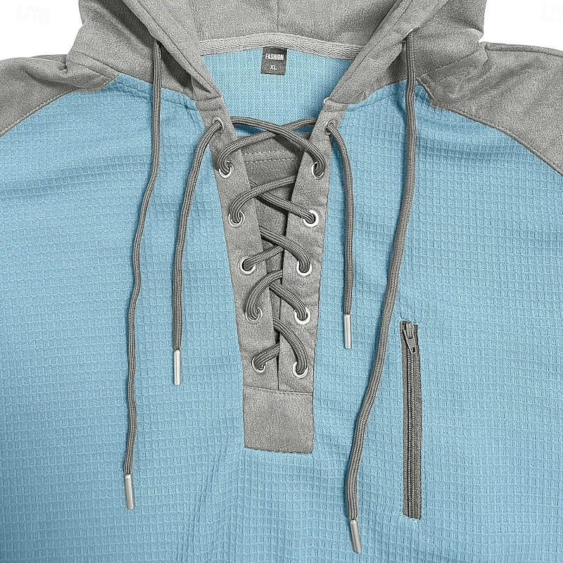 Color Block Hoodie for Men, view 1