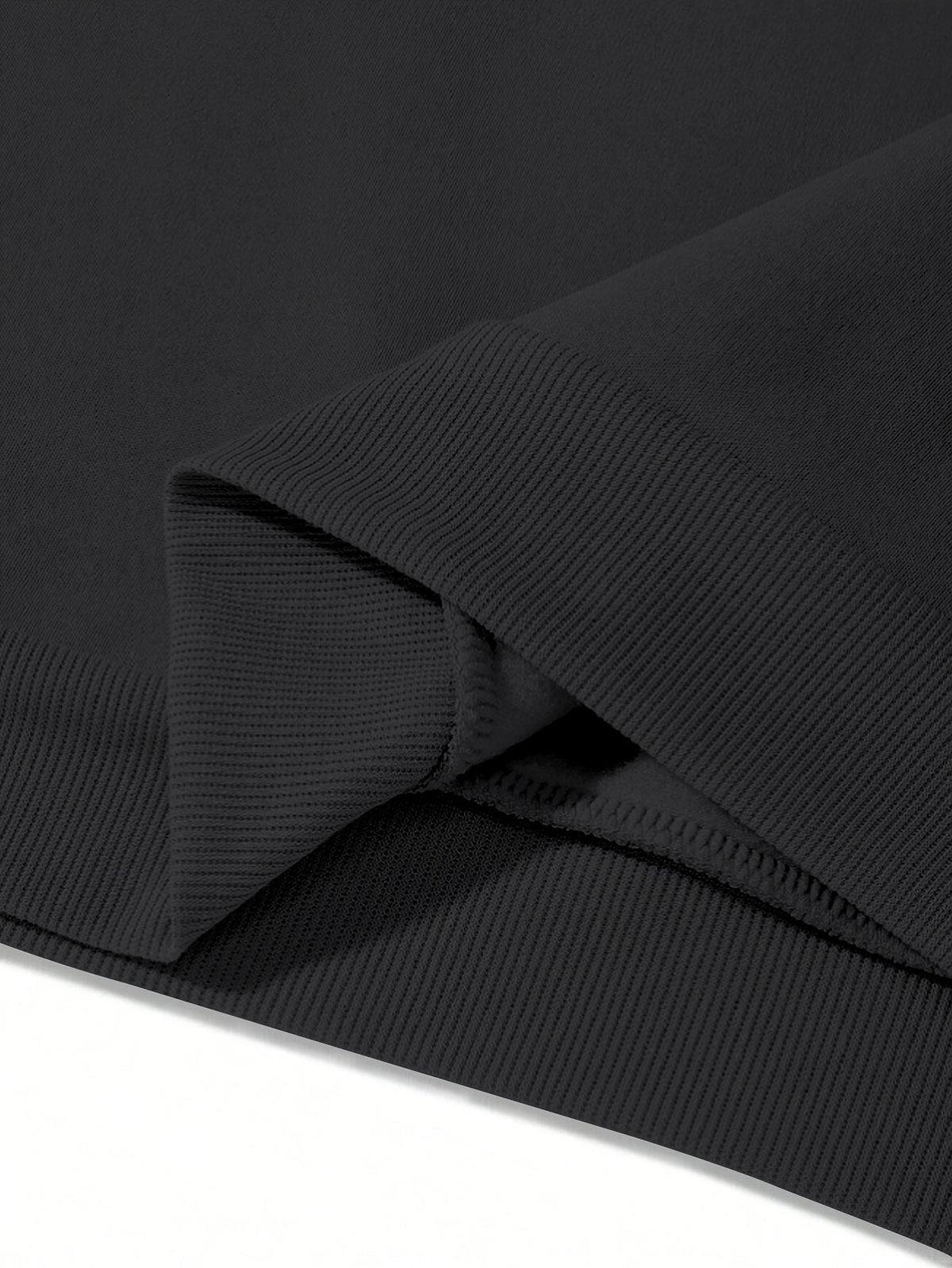 Mens tracksuit in Taupe Black, close-up of the ribbed cuff