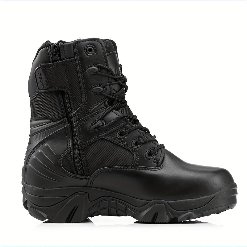 Black Combat Boots for men, view 8