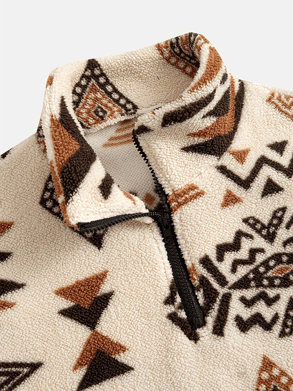 Sherpa Half Zip Pullover for men, detail 9