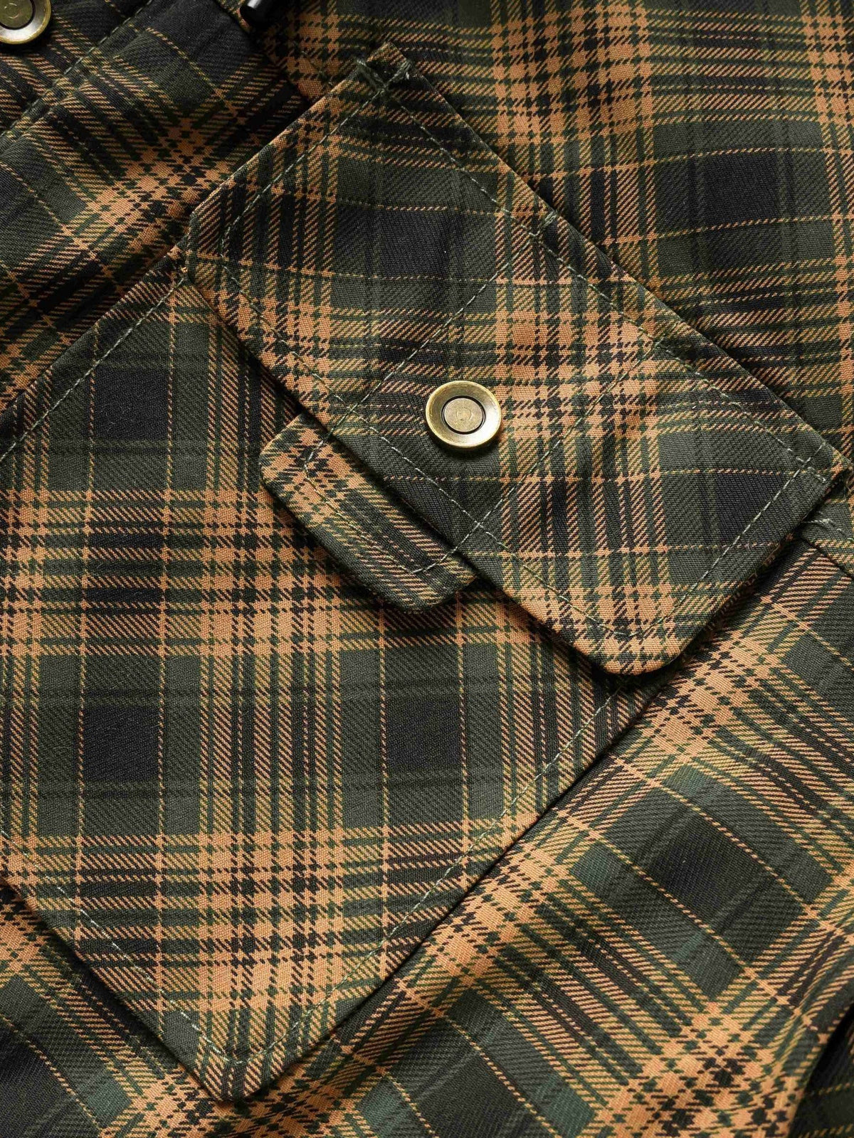 Hooded Flannel Shirt Jacket for men, detail 7