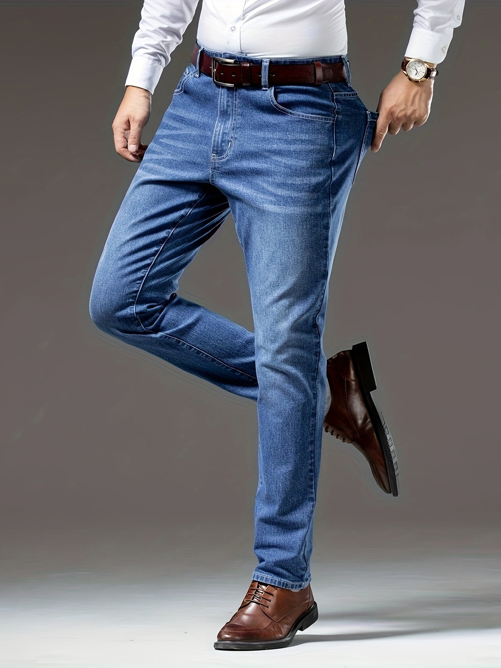 Straight Leg Jeans for men, detail 6