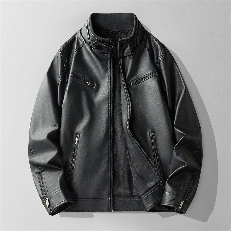 Black Leather Jacket for men