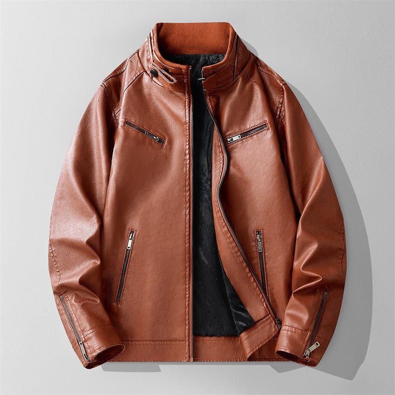 Tan Leather Jacket for men