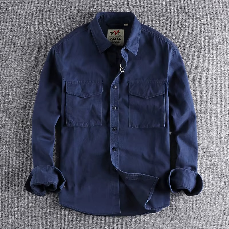 Navy Work Shirt for men