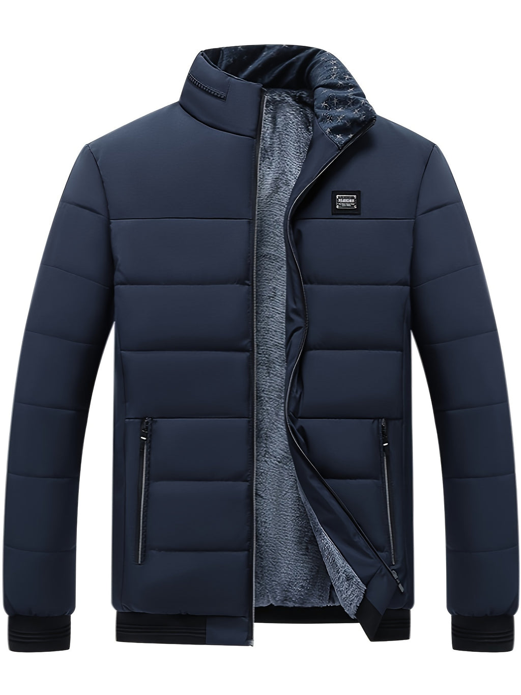Navy Padded Jacket for men