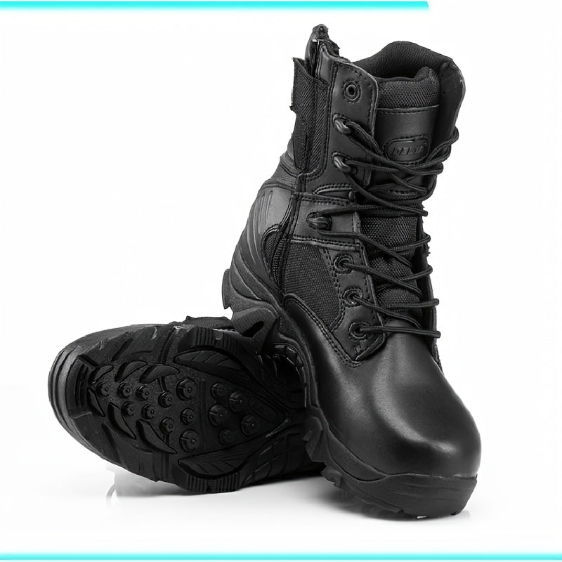Black Combat Boots for men, view 7