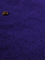 Herringbone Suit Vest for Men with Button Front
