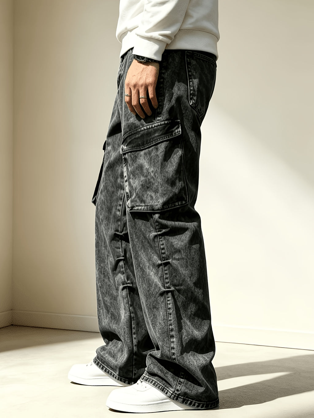 Cargo Jeans for men, detail 4