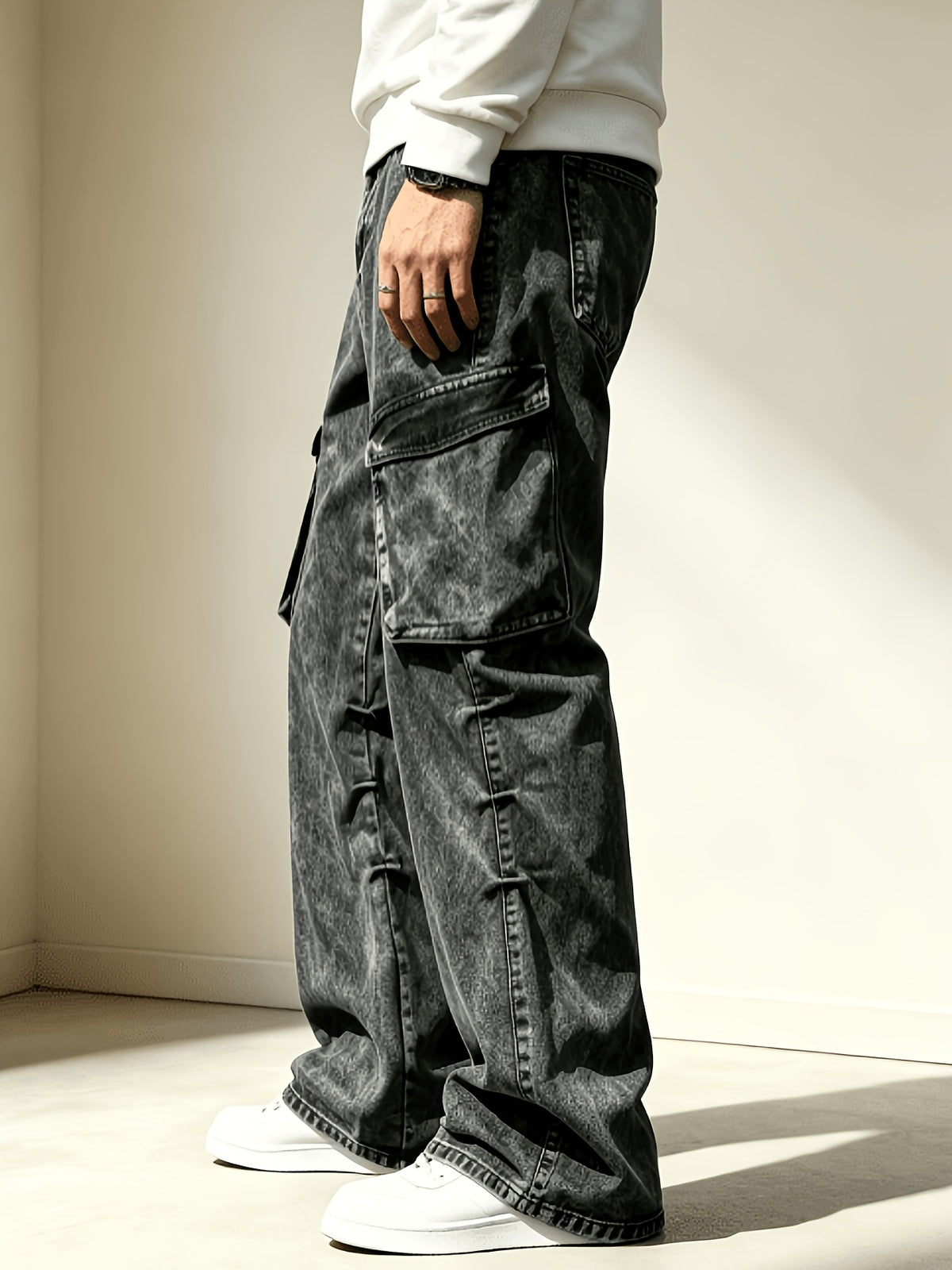 Cargo Jeans for men, detail 4