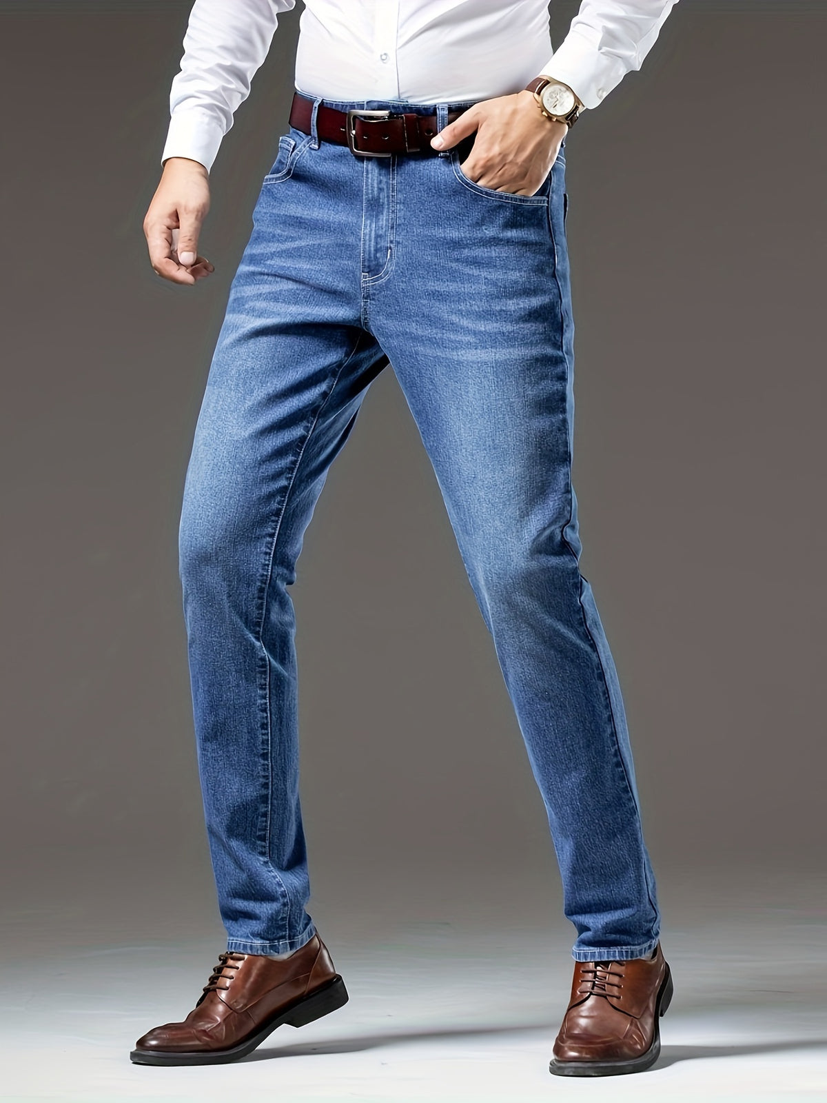 Straight Leg Jeans for men, detail 3