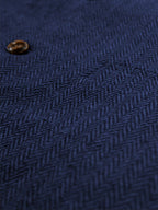 Herringbone Suit Vest for Men with Button Front