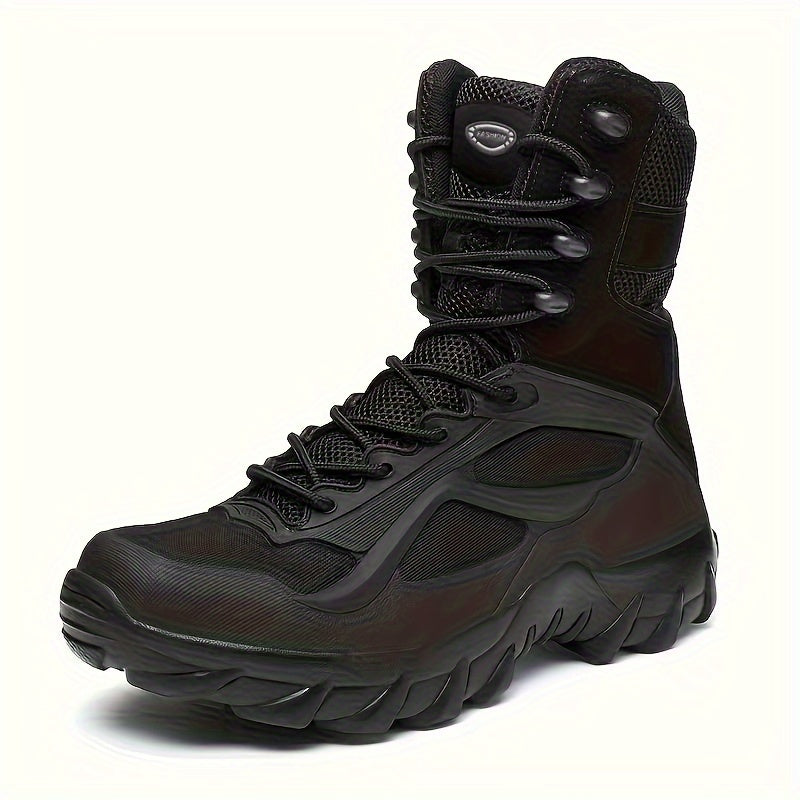 Black Combat Boots for men