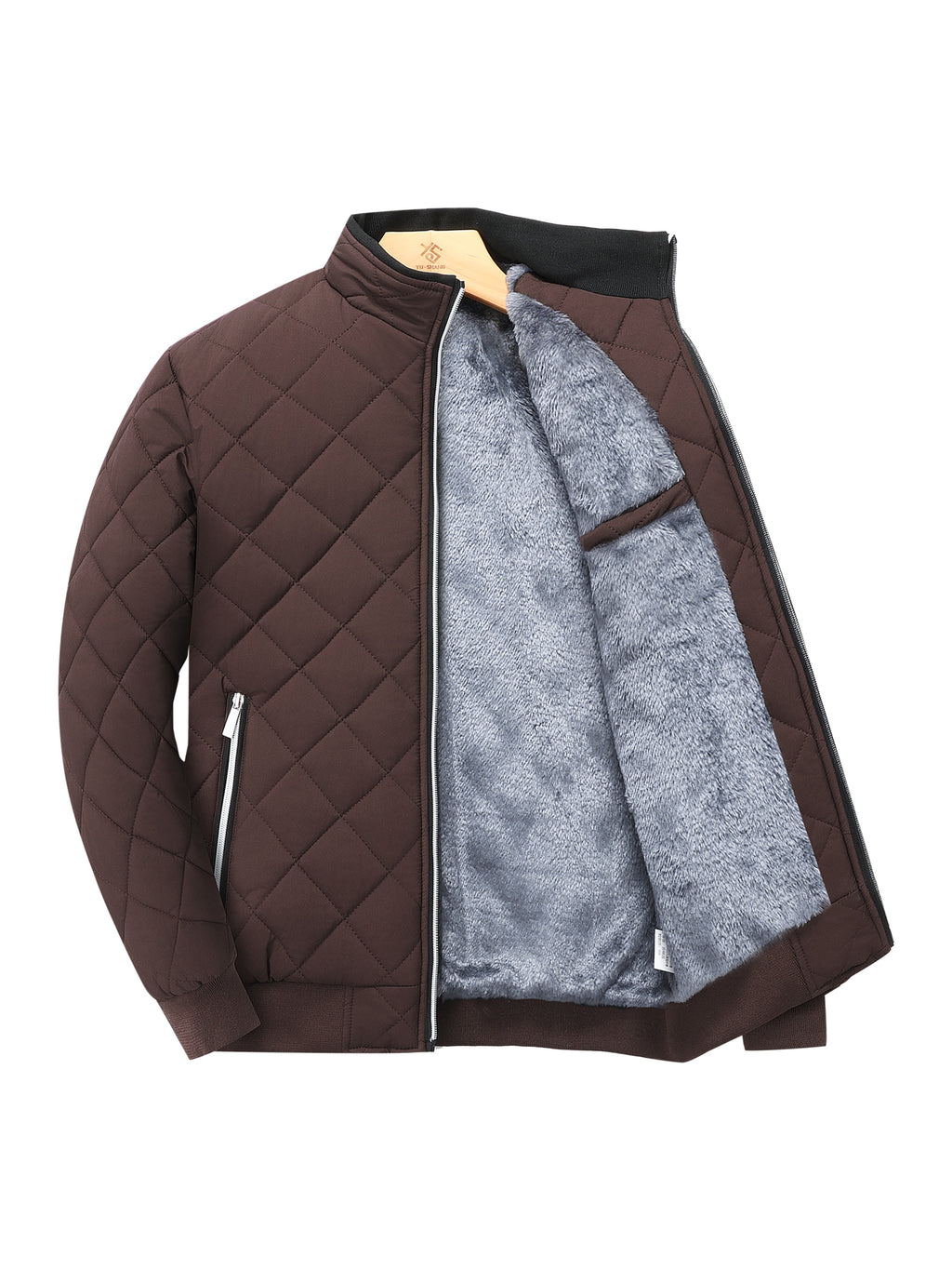 Quilted Body Work Jacket with Fleece Lining