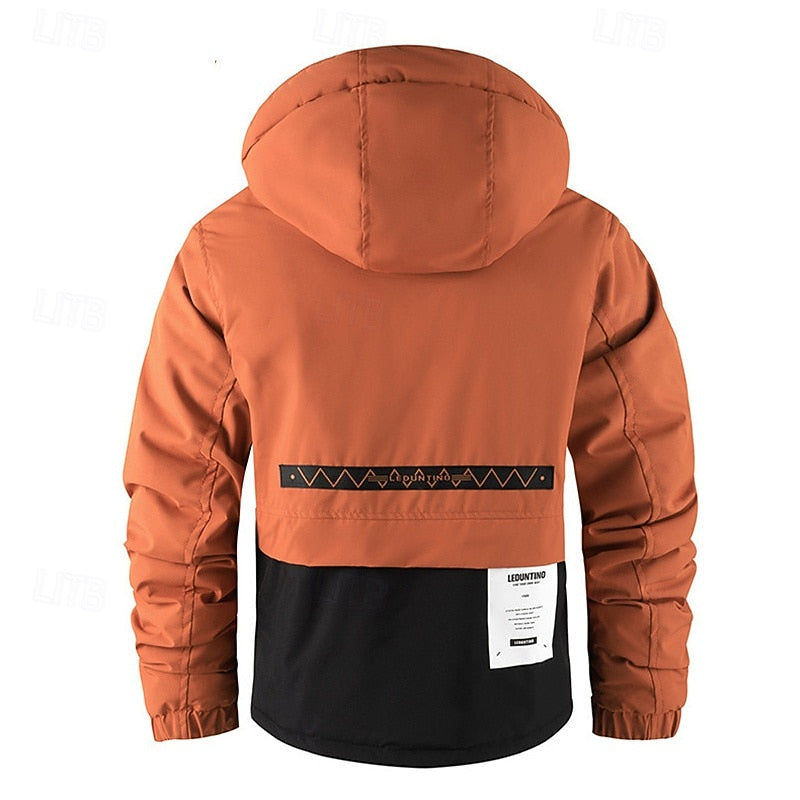 All-Weather Hooded Utility Jacket