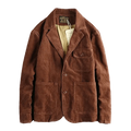 Rust Corduroy Blazer for men