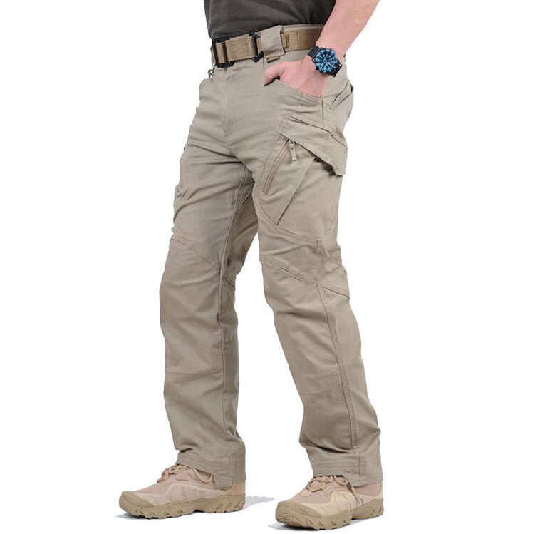 Khaki Tactical Cargo Pants for men