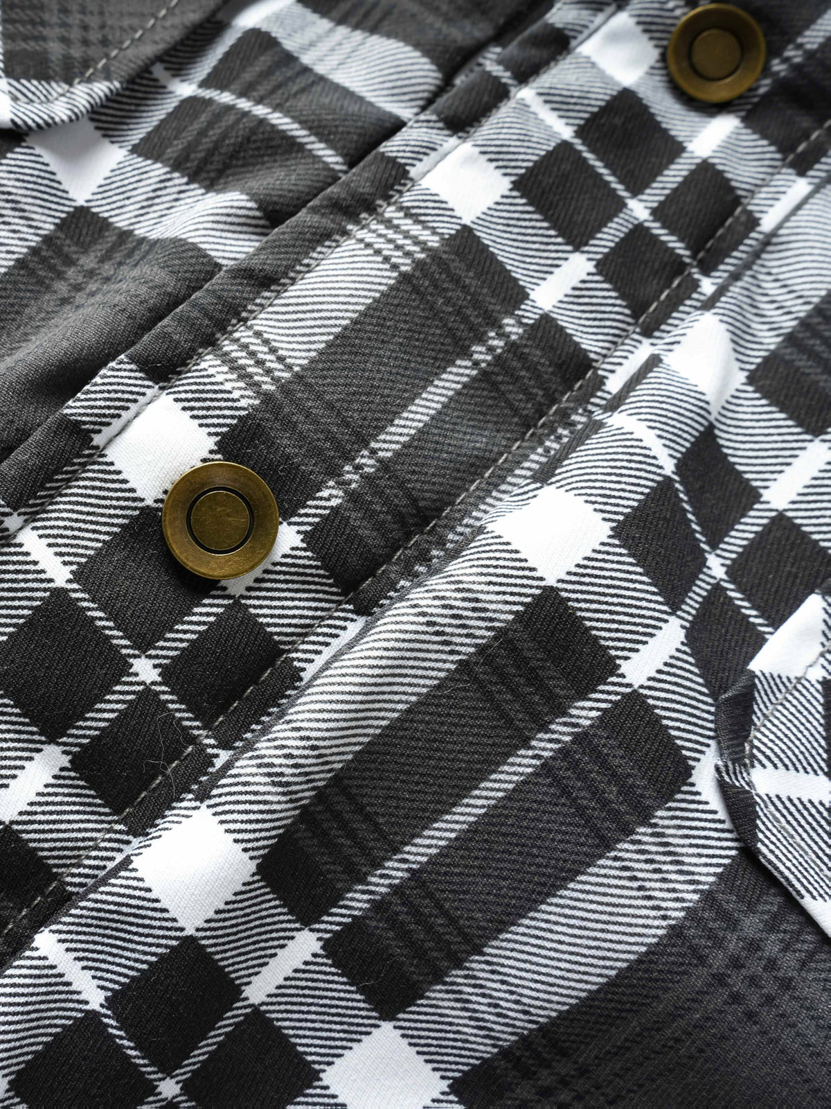 Hooded Flannel Shirt Jacket for men, detail 10