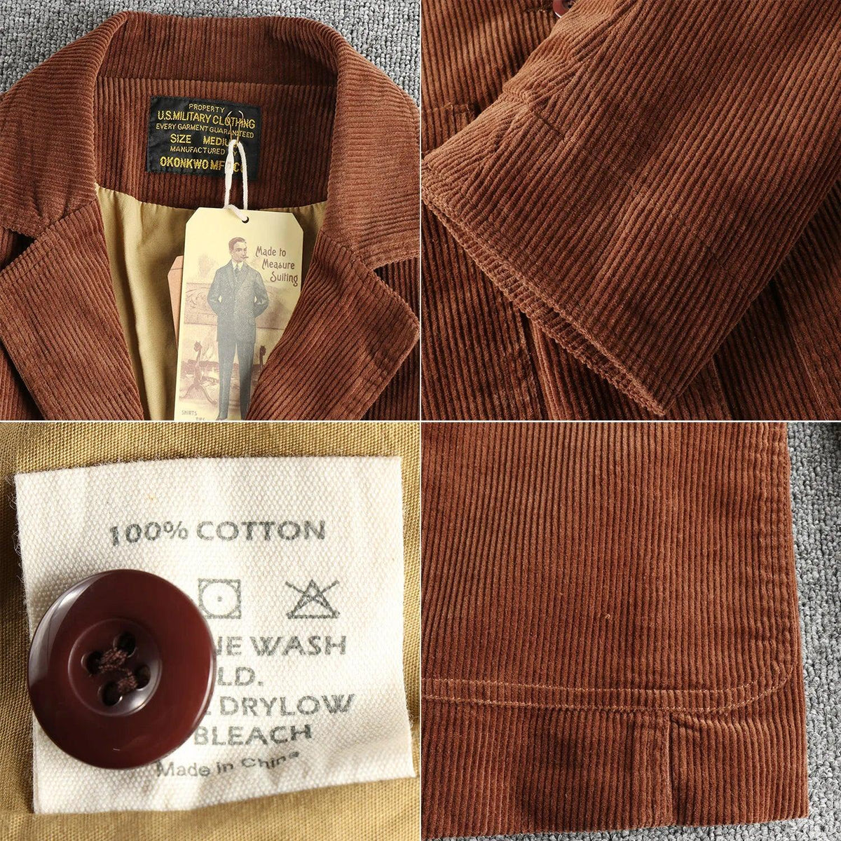 Corduroy Blazer for men, detail 5
